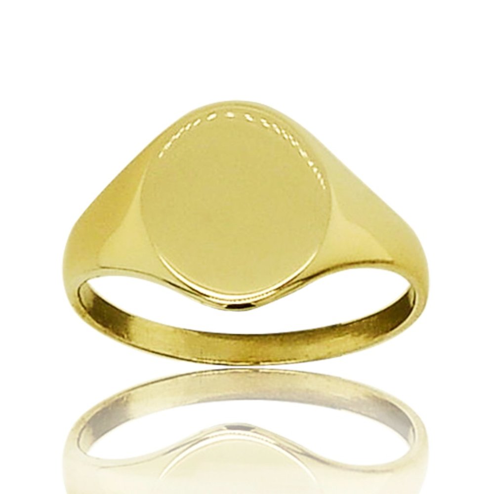 Signet Ring 14K Yellow Gold - Picture 1 of 4